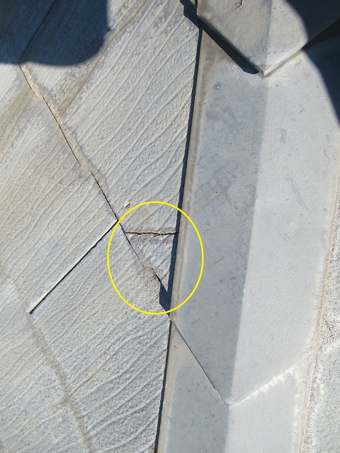 昭和町　屋根現場調査